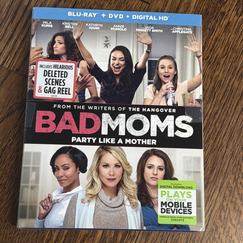Bad moms blu ray dvd - dvd, digital