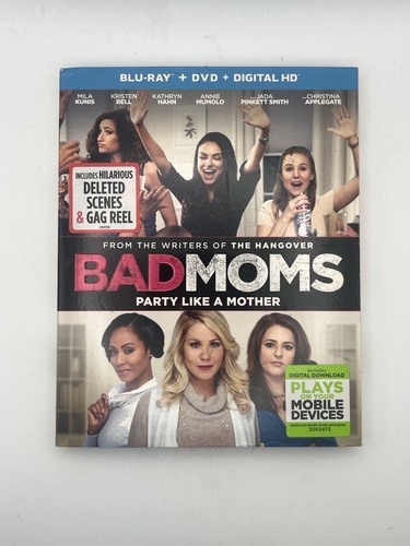 Bad moms blu ray - (blu-ray, dvd