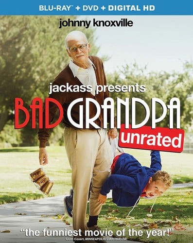 Bad grandpa unrated blu ray - bad, (blu-ray